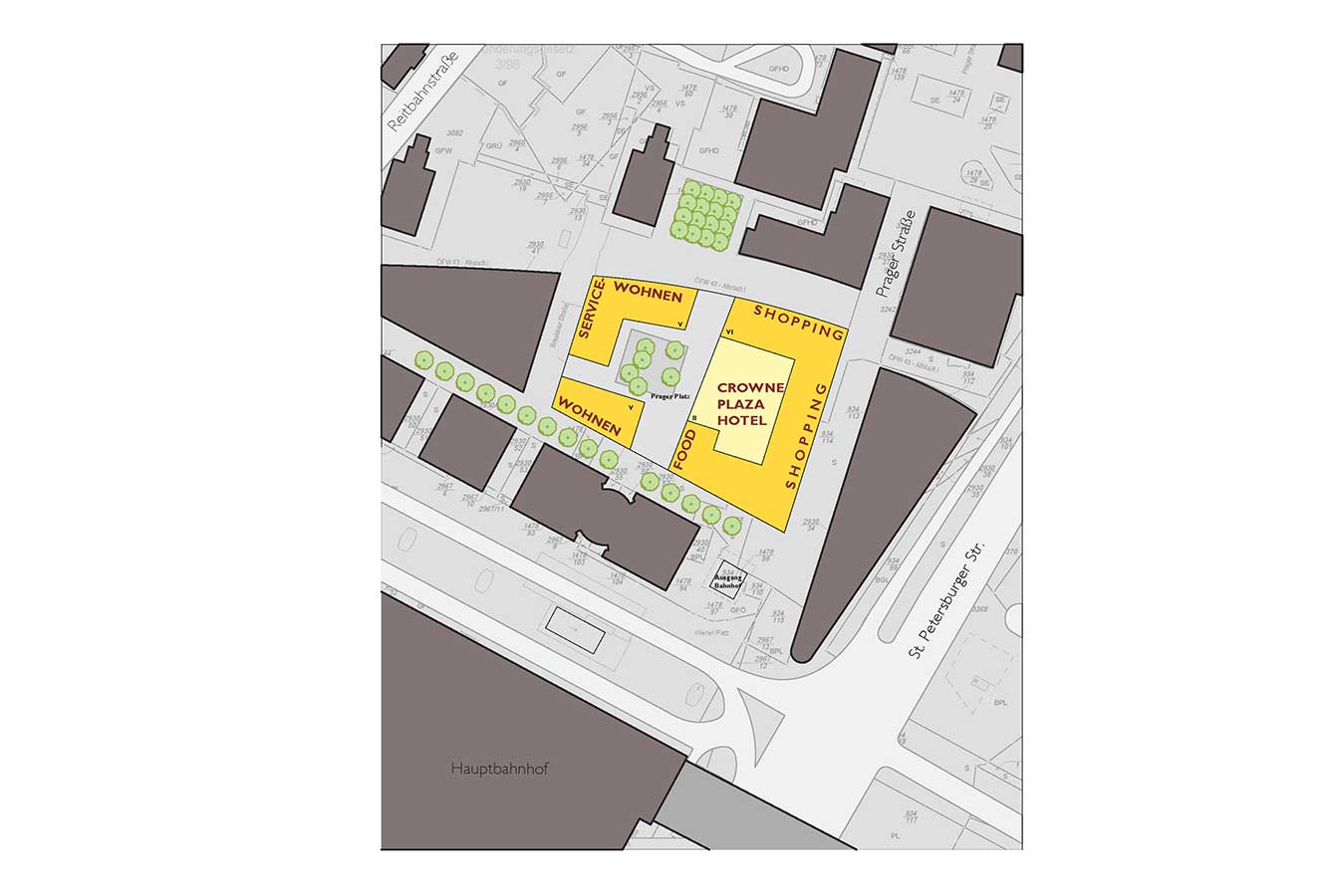 Wiener Platz Dresden Büro Schümann Sunder-Plassmann und Partner
